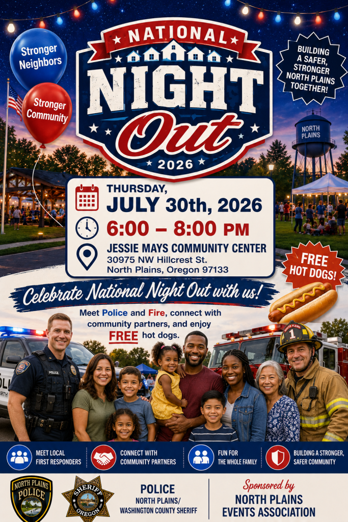 2026 national night out flyer